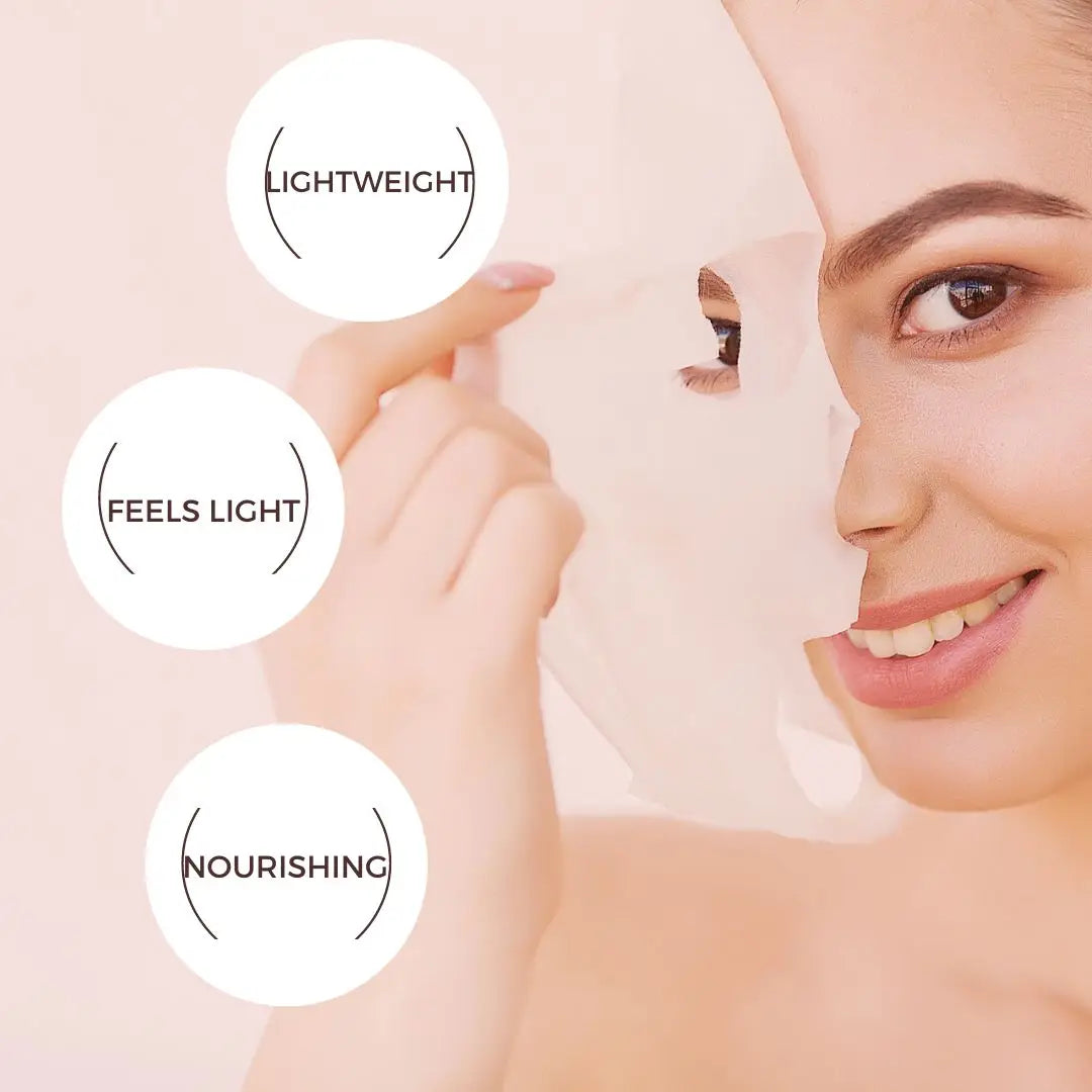 Mascarilla Facial Hidratante de Colágeno