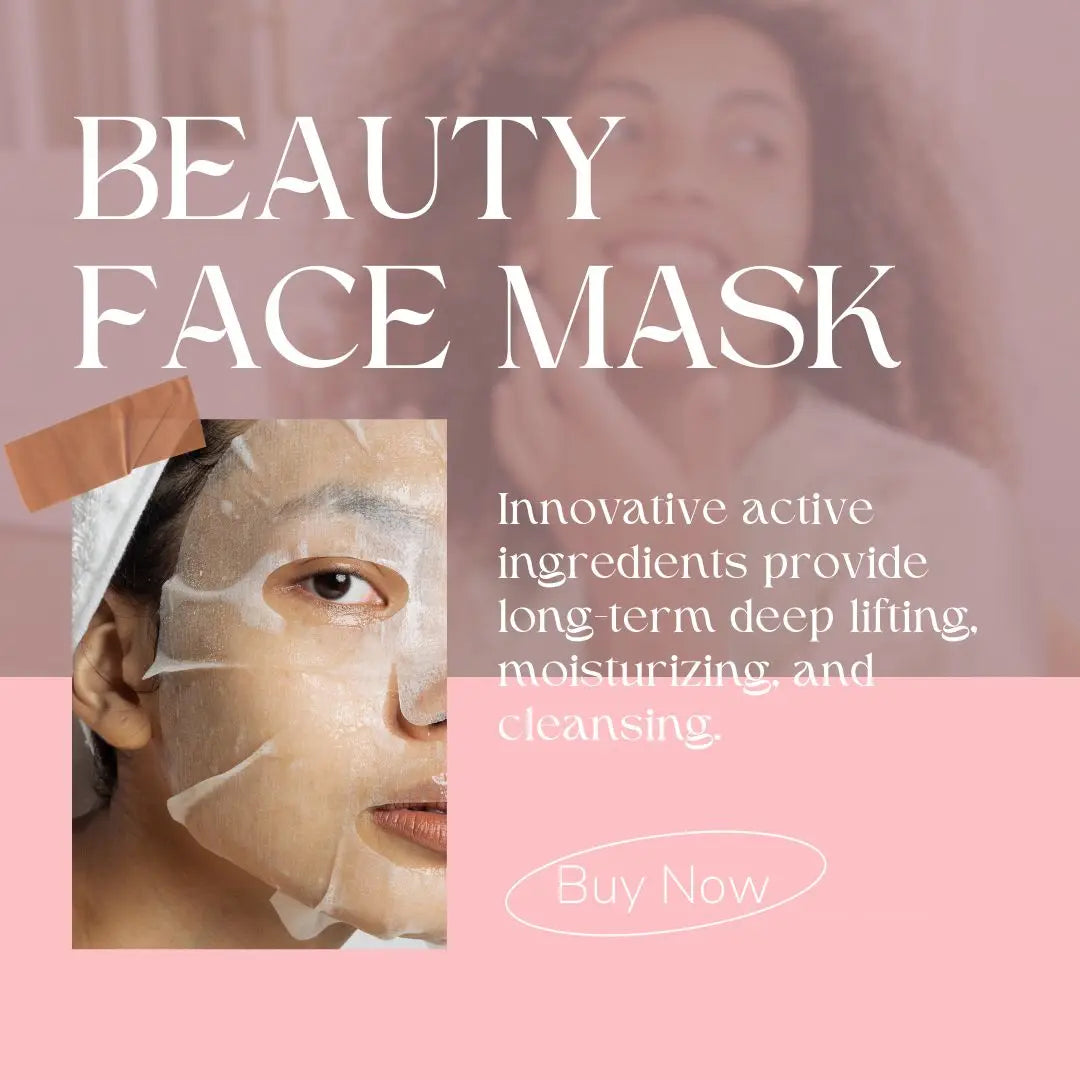 Mascarilla Facial Hidratante de Colágeno