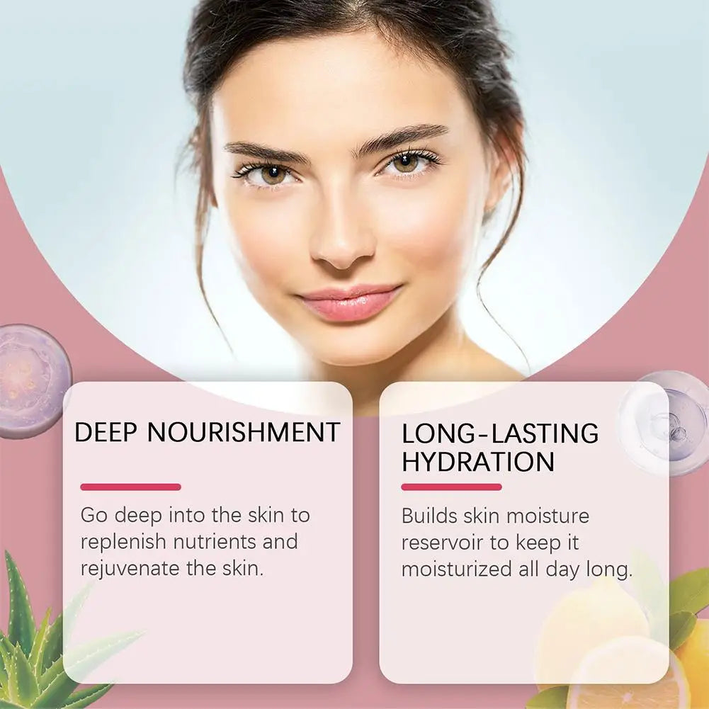 Mascarilla Facial Hidratante de Colágeno