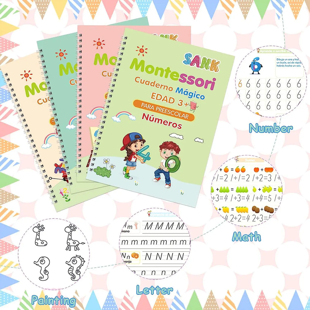 Cuadernos Mágicos Montessori