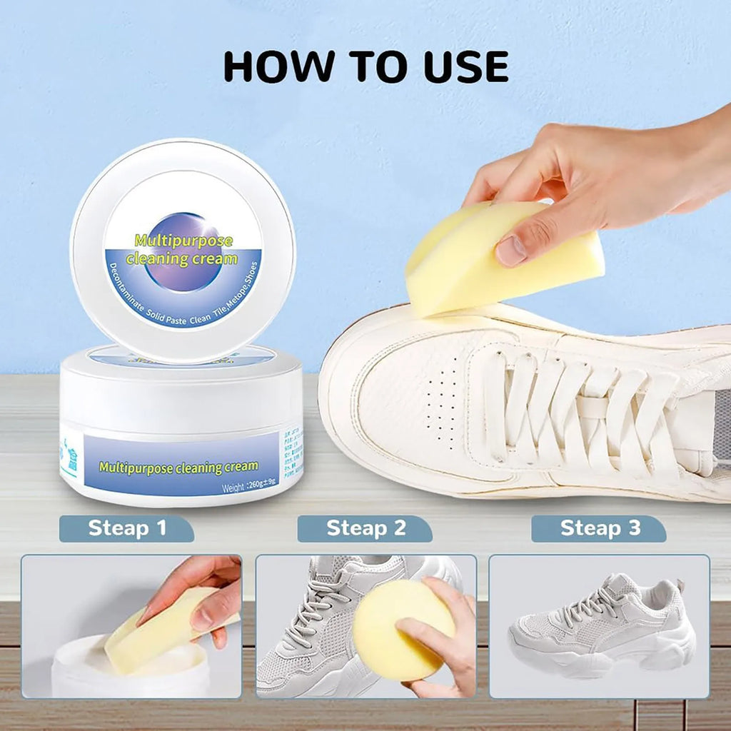 Crema Limpiadora de Zapatillas