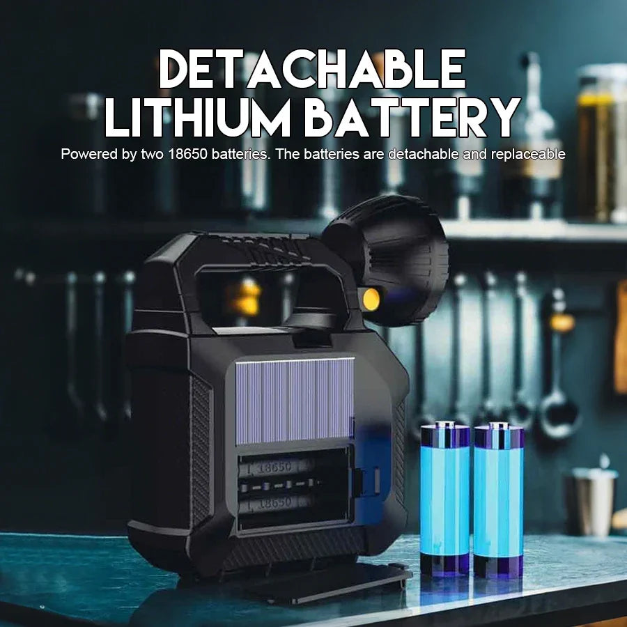 Linterna Multifuncional Portátil con Kit de Herramientas