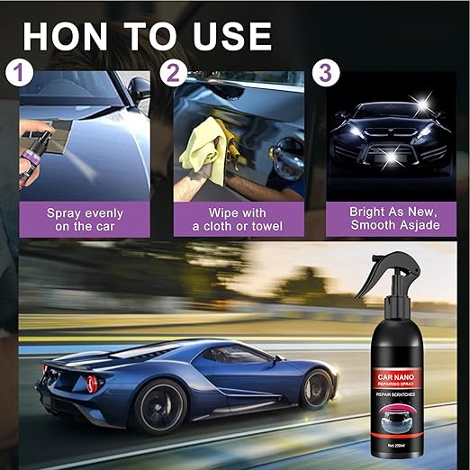 Spray Reparador de Pintura Brillante