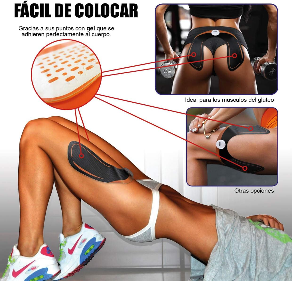 Electroestimulador para Elevar Glúteos
